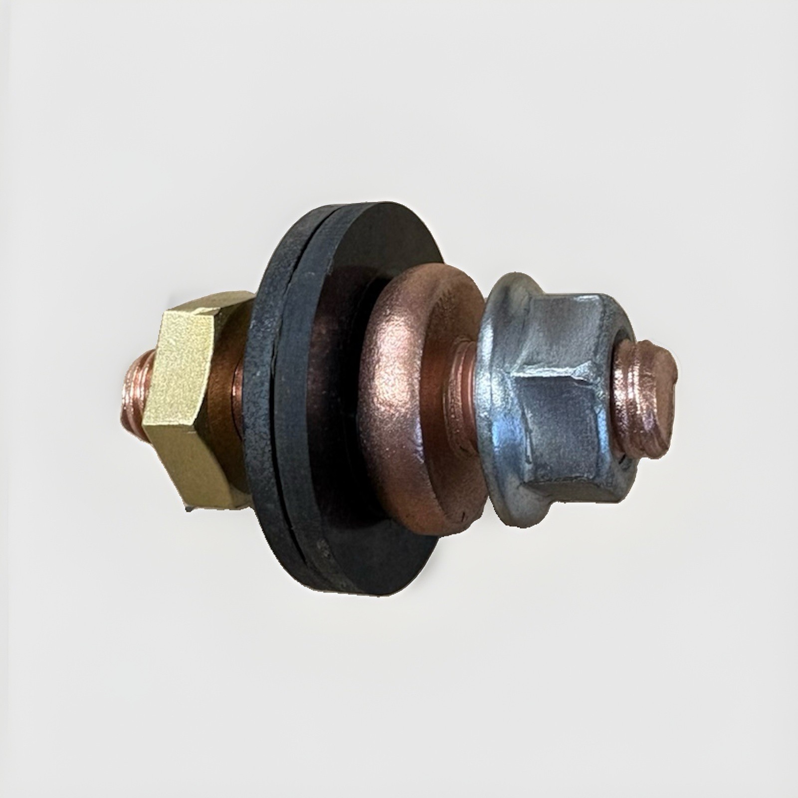 Lincoln Sa200 Red Face Used Weld Lug with Insulators Refurbished Free Shipping