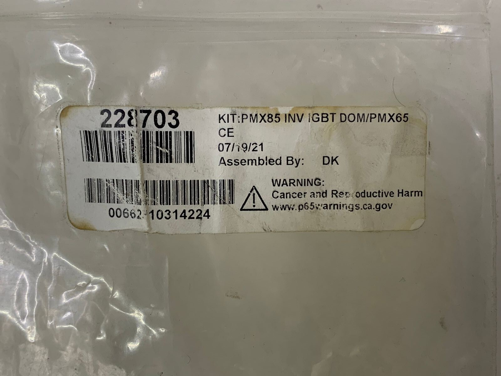 Hypertherm / Powermax85 / IGBT Replacement Kit / 228703