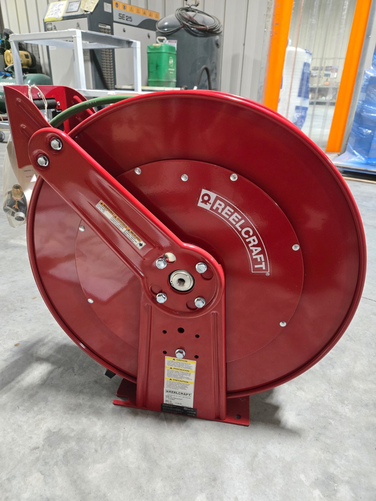 TW84100 OLPT Reelcraft 1/4″ X 100ft, Twin Line Welding Reel
