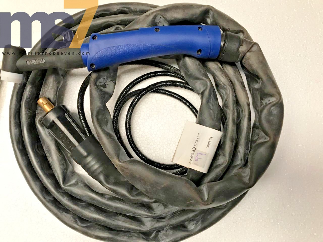 UNITOR 5001412 XT-26V-UN TIG TORCH 200 AMPS T-200 W.DIX 70 CONNECTOR 4M CABLE #2