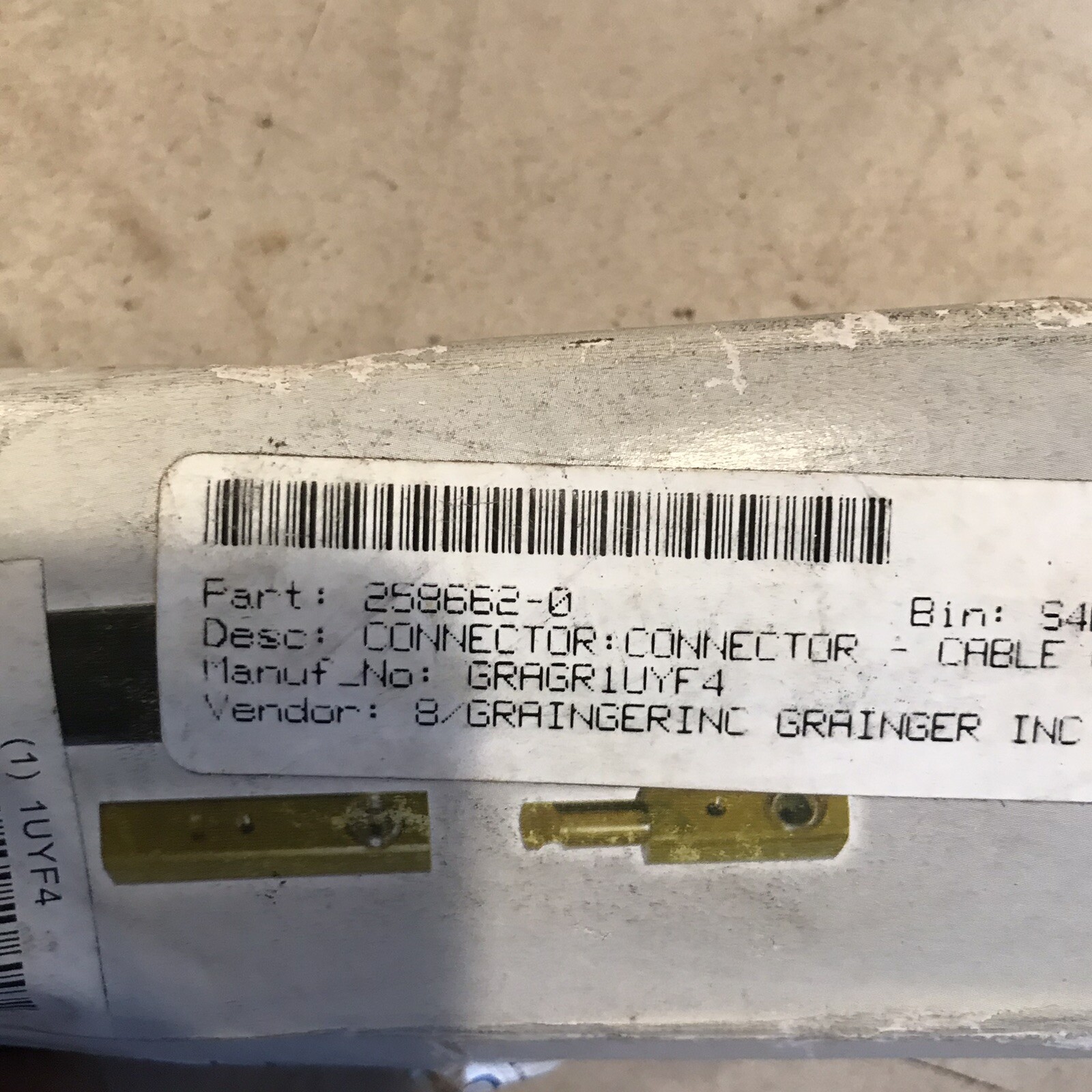 GRAINGER APPROVED 1UYF4 Welding Cable Connector,Male/Female 1MPC