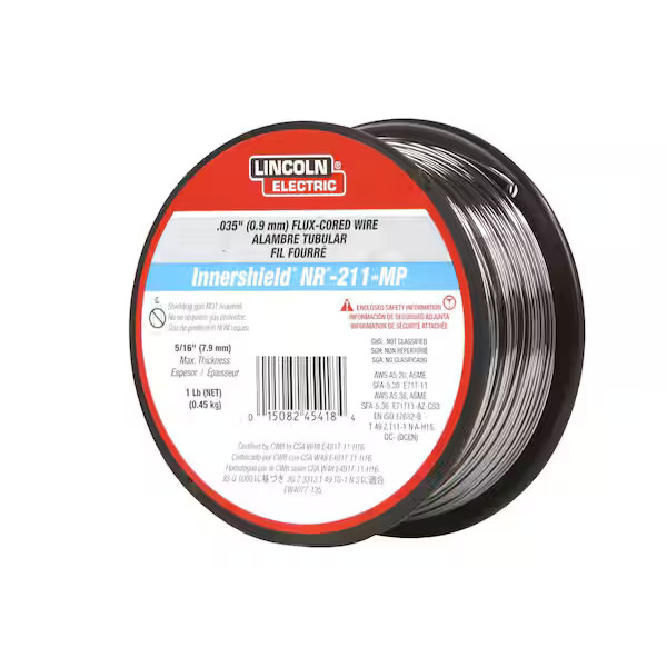 .035 in. Innershield NR211-MP Flux-Core Welding Wire for Mild Steel (1 lb. Spool
