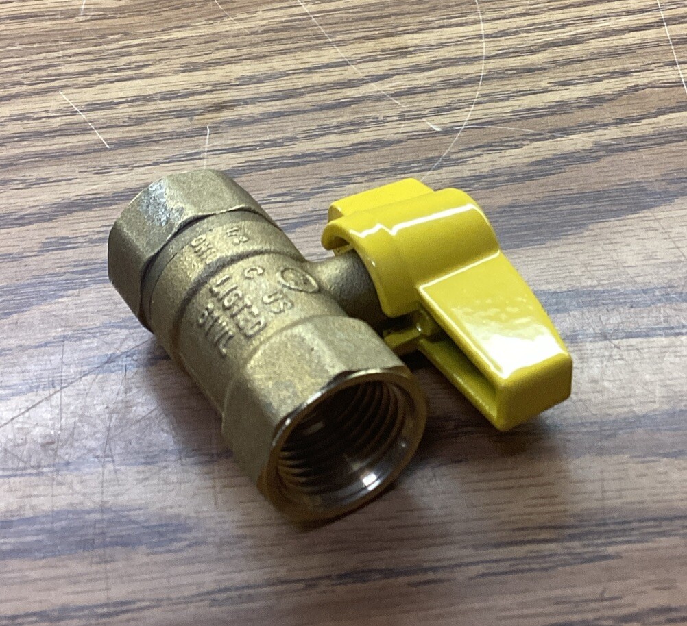 NOB Q11F-600TB2 3/4″ Brass Gas Ball Valve 250PSIG 02-06G