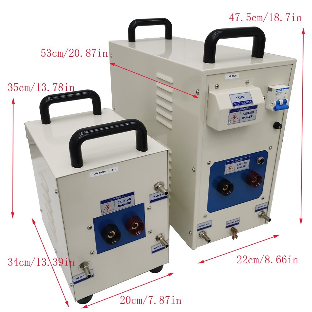 220V 15KW High Frequency Induction Heater Furnace Induction Heating Machine
