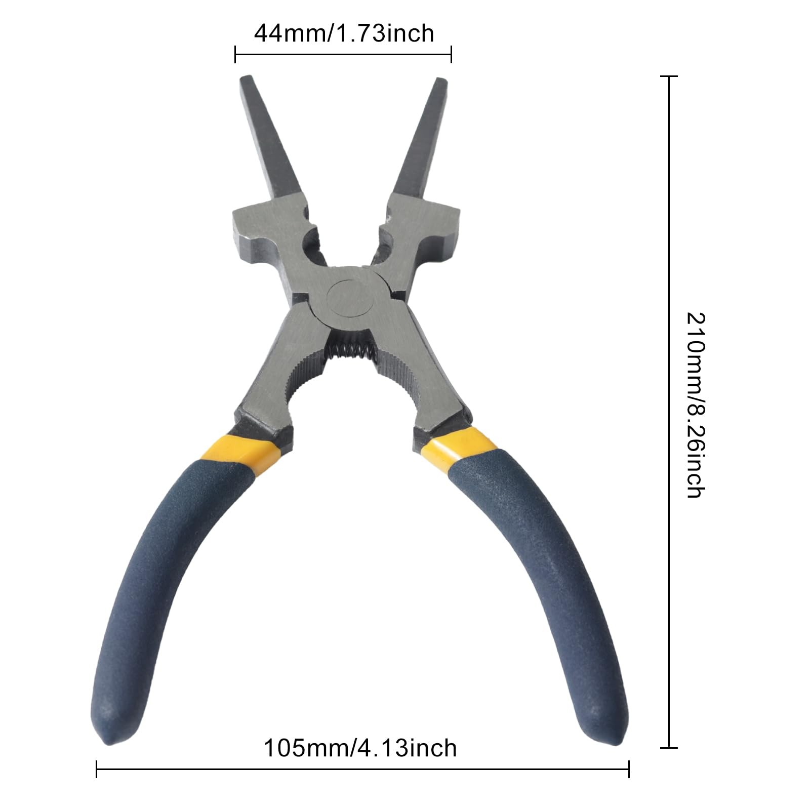 Professional 8″ Weliding Pliers, Sharp MIG Pliers for Rust Resistant, 2PCS