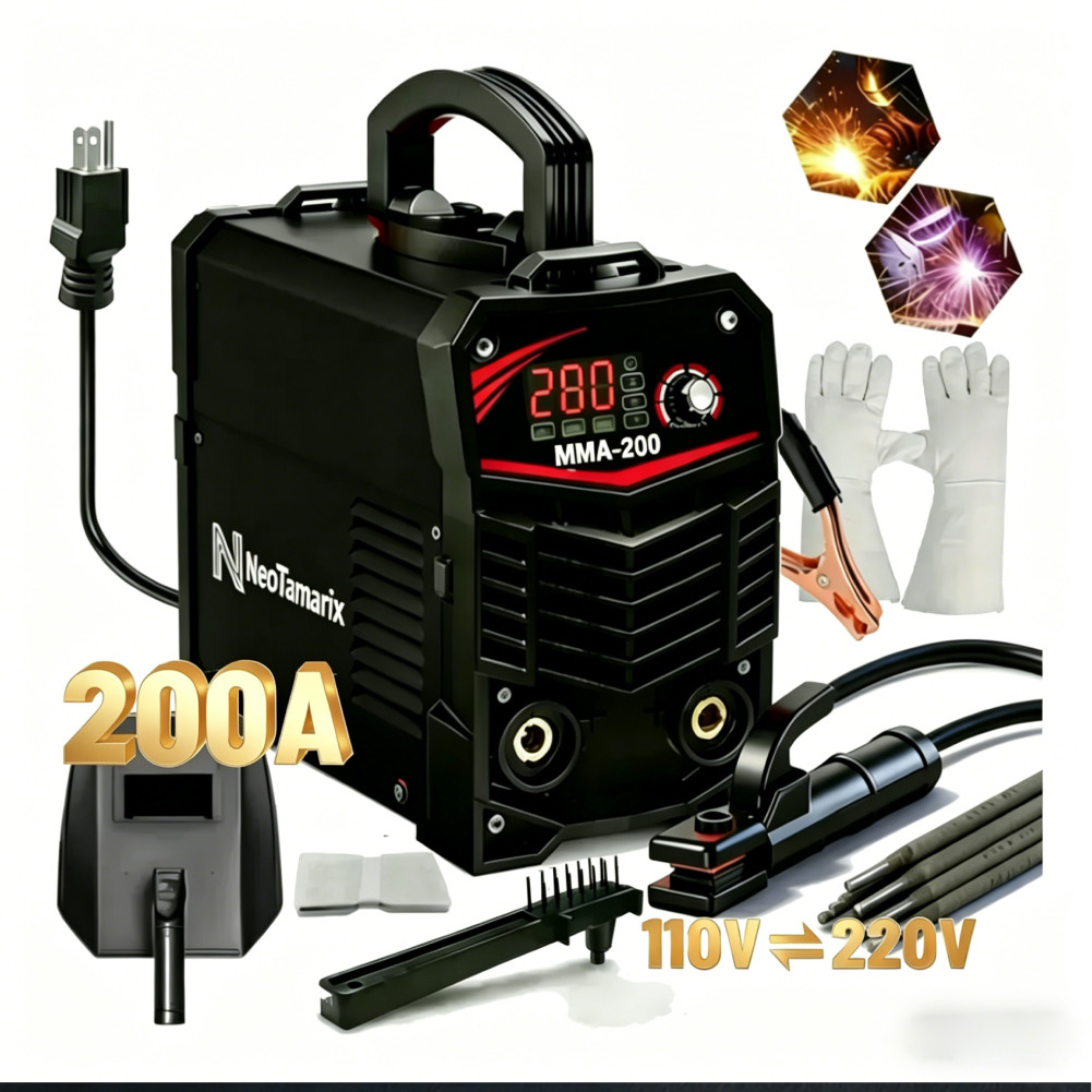 2-IN-1 110V/220V automatic 250A MMA Welder Machine IGBT Inverter Portable