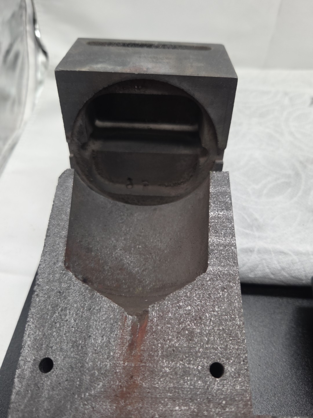 Erico Cadweld GYR162V Graphite Mold For Welding Cable 5/8 14.3 CUCLRD 250 KCM
