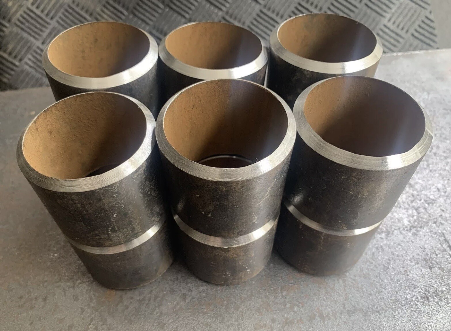 Weld COUPONSs, samples Pipe Beveled coupons5 2″ x 2″ +/-1/8″ x 1/4″ 20 PAIRS