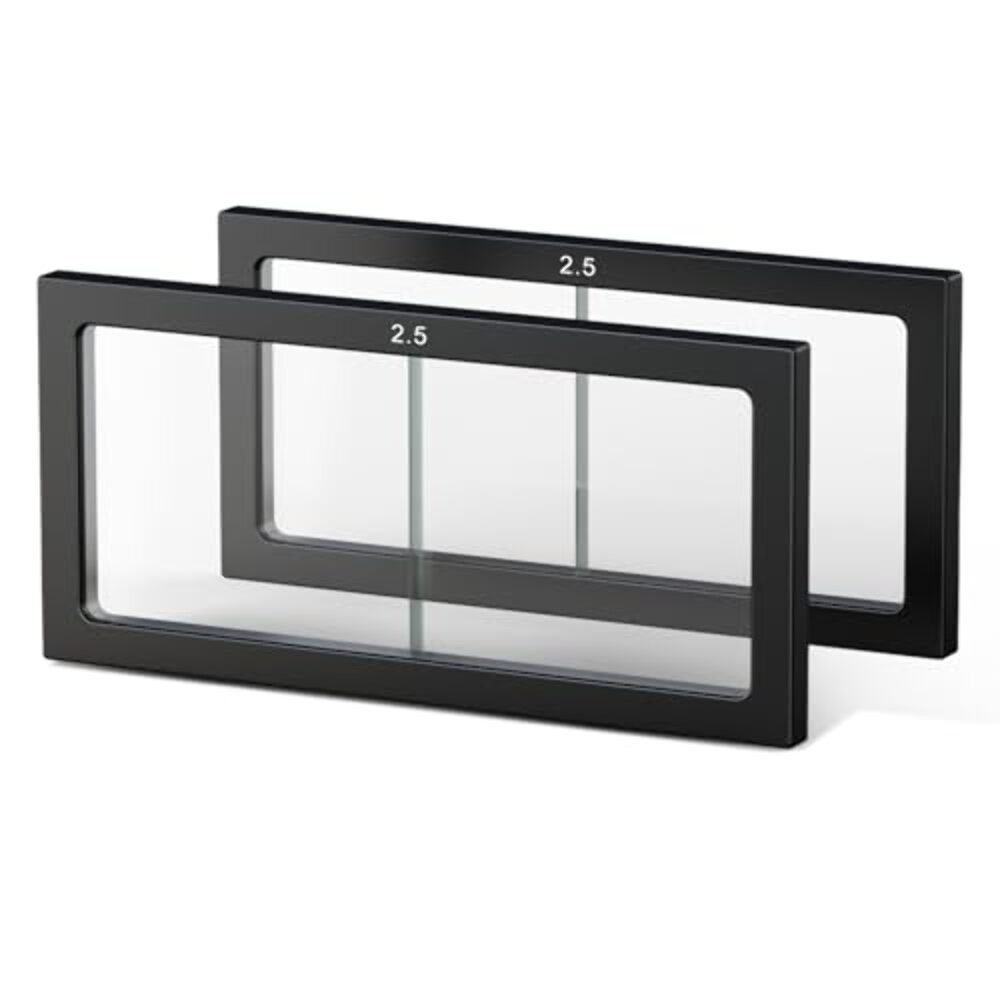 2.5 Diopter Glass Cheater Lens, Fits Most Standard 2 x 4.25 in Welding Helmets