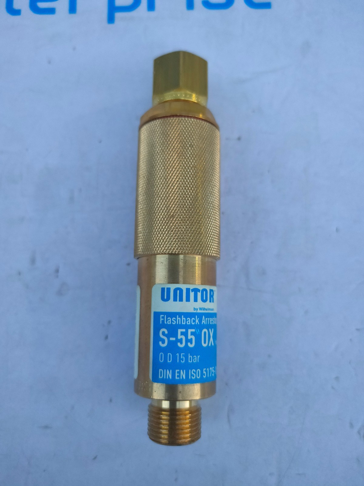 UNITOR 708545 FLASHBACK ARRESTOR S55 OX