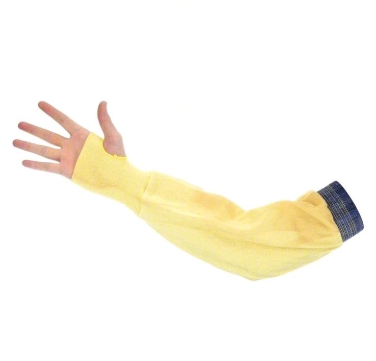 12 Ansell Cut-Resistant Sleeves W/ Thumbhole Cut Level A2, Made W/Kevlar 59-408