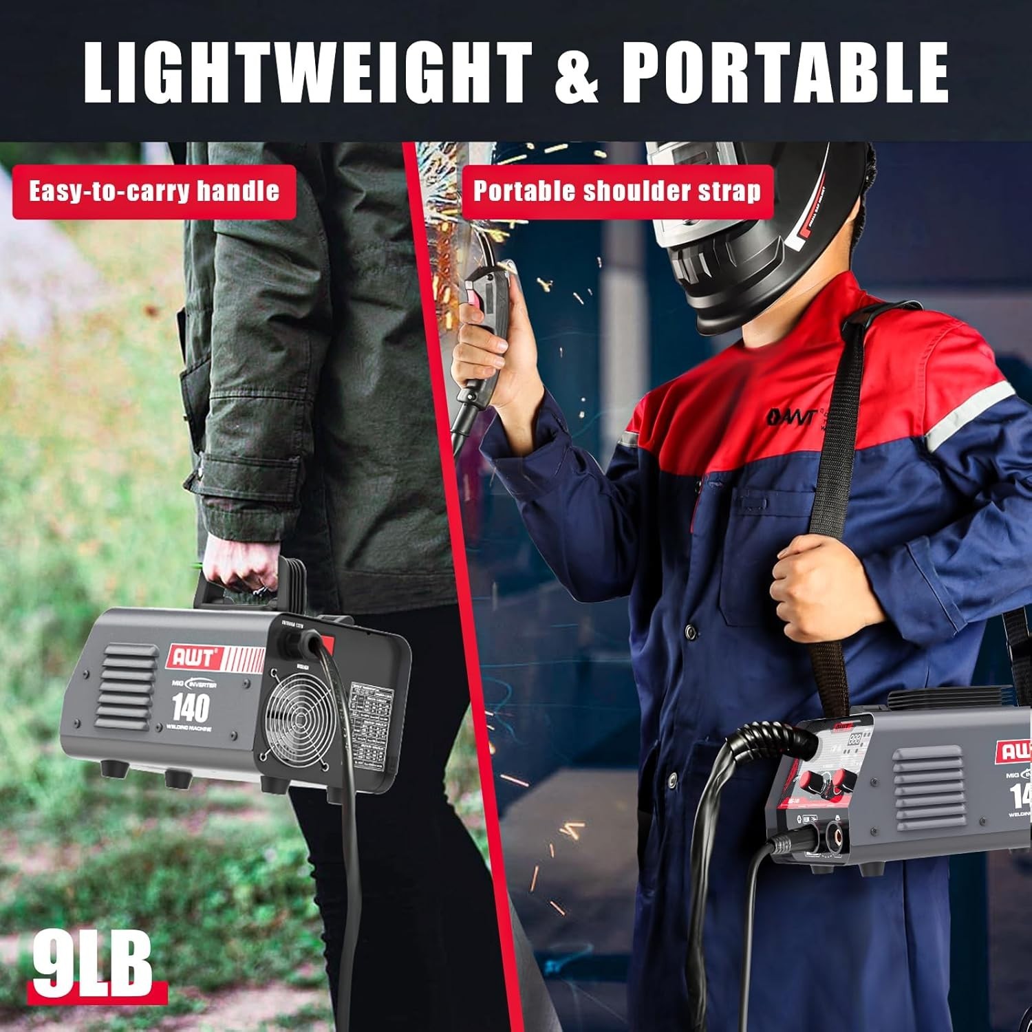 Super Mini Stick Welder Machine,110V ARC Portable MMA Welding Machine for B