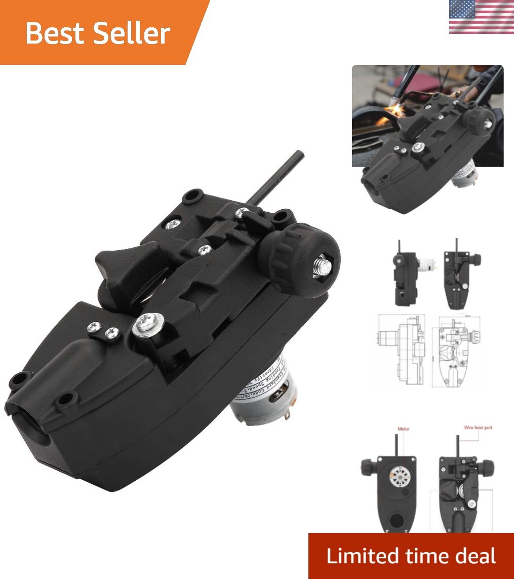 Lightweight 15W MIG Wire Feeder for Quiet Welding Operations – Enhance Precision