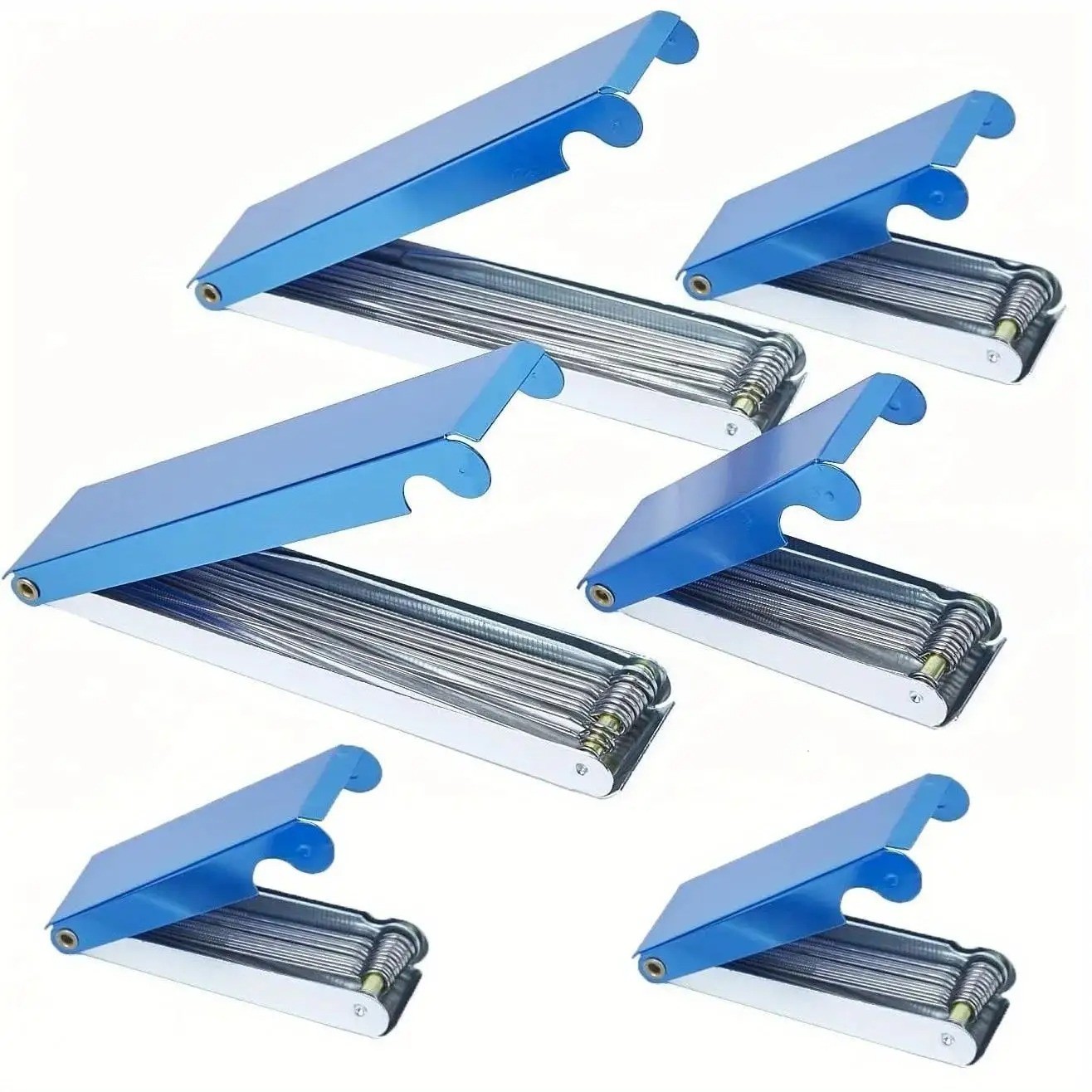 Blue Metal Shell 13 in 1 Welding Torch Nozzle Tip Cleaner For Welder Soldering
