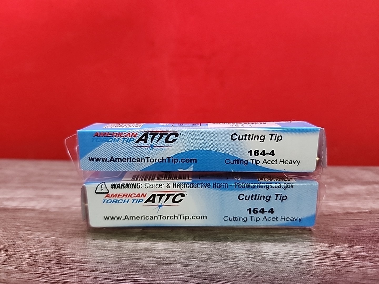 2Pc Set American Torch Tip 164-4 Acetylene Gas Cutting Tip Size 4 Series 164
