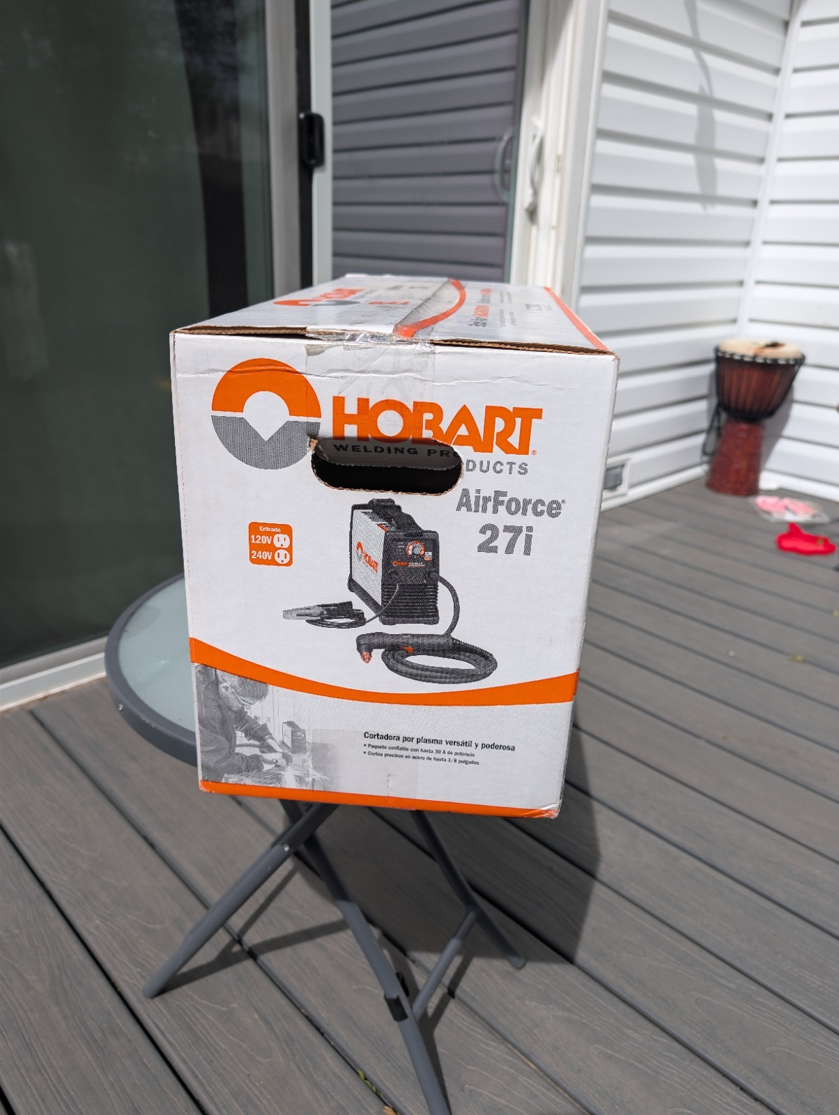 Hobart AirForce 27i Plasma Cutter With Multi-Voltage Plug, Inverter, 120V/240V,