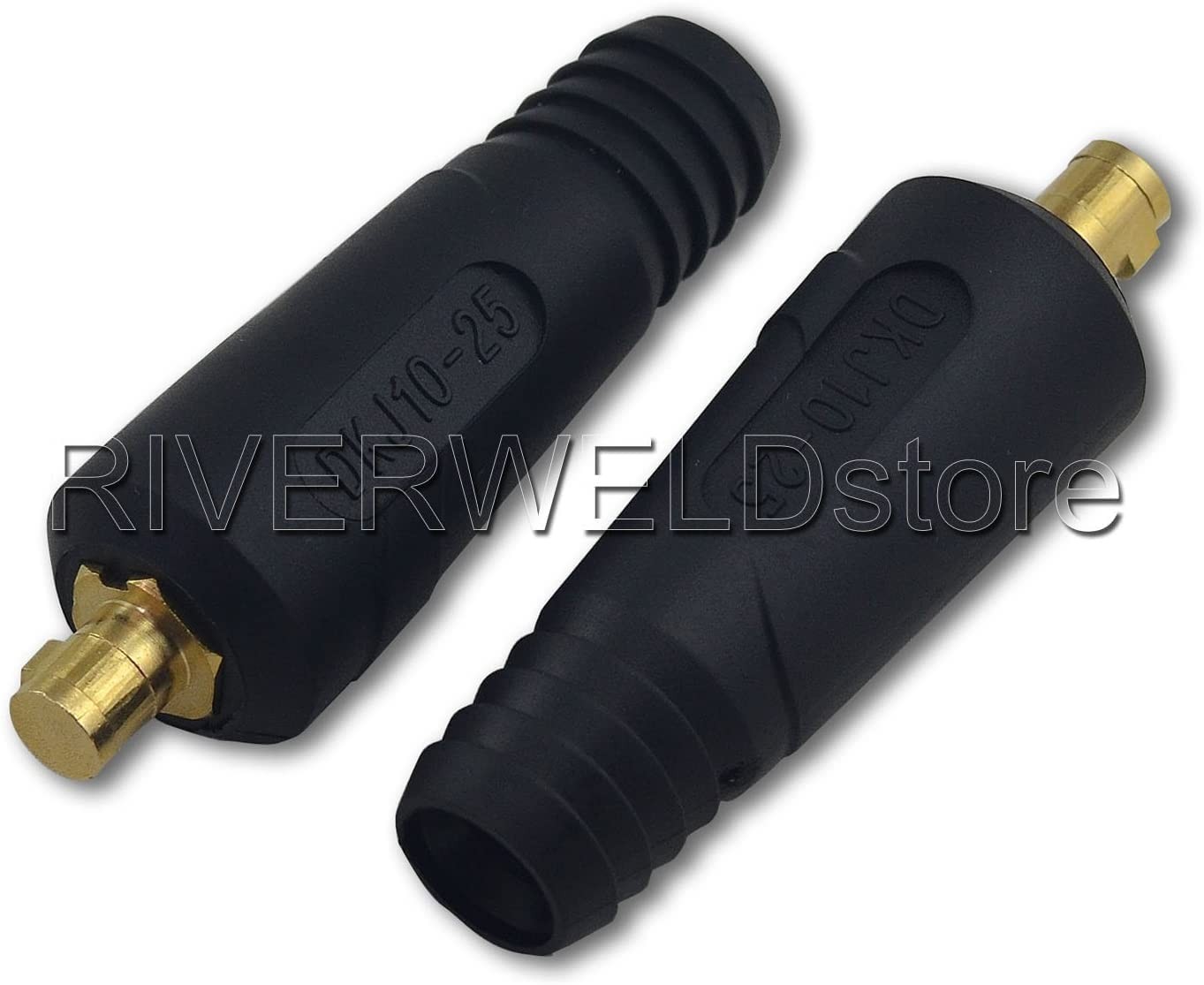 Riverweld Tig Welding Cable Panel Connector Plug Socket Set Dkj10-25 Dkz10-25