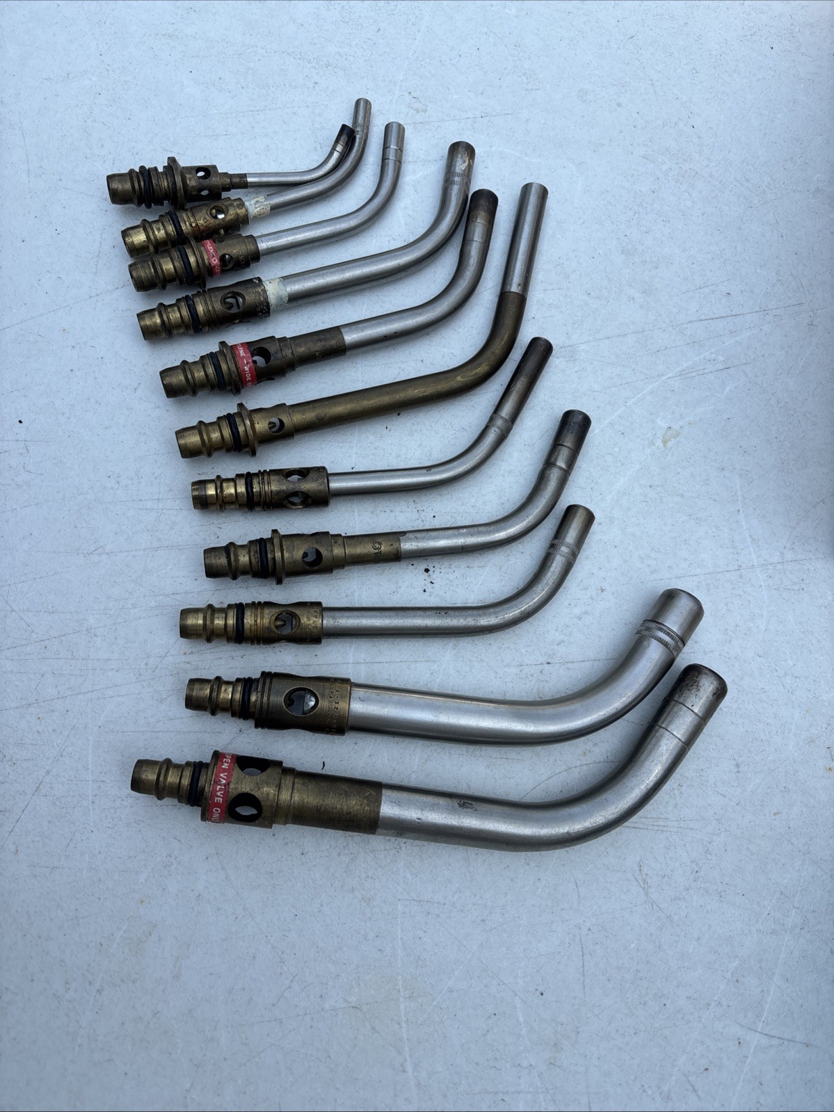 11 Acetylene & Propane Torch Tips. Turbotorch