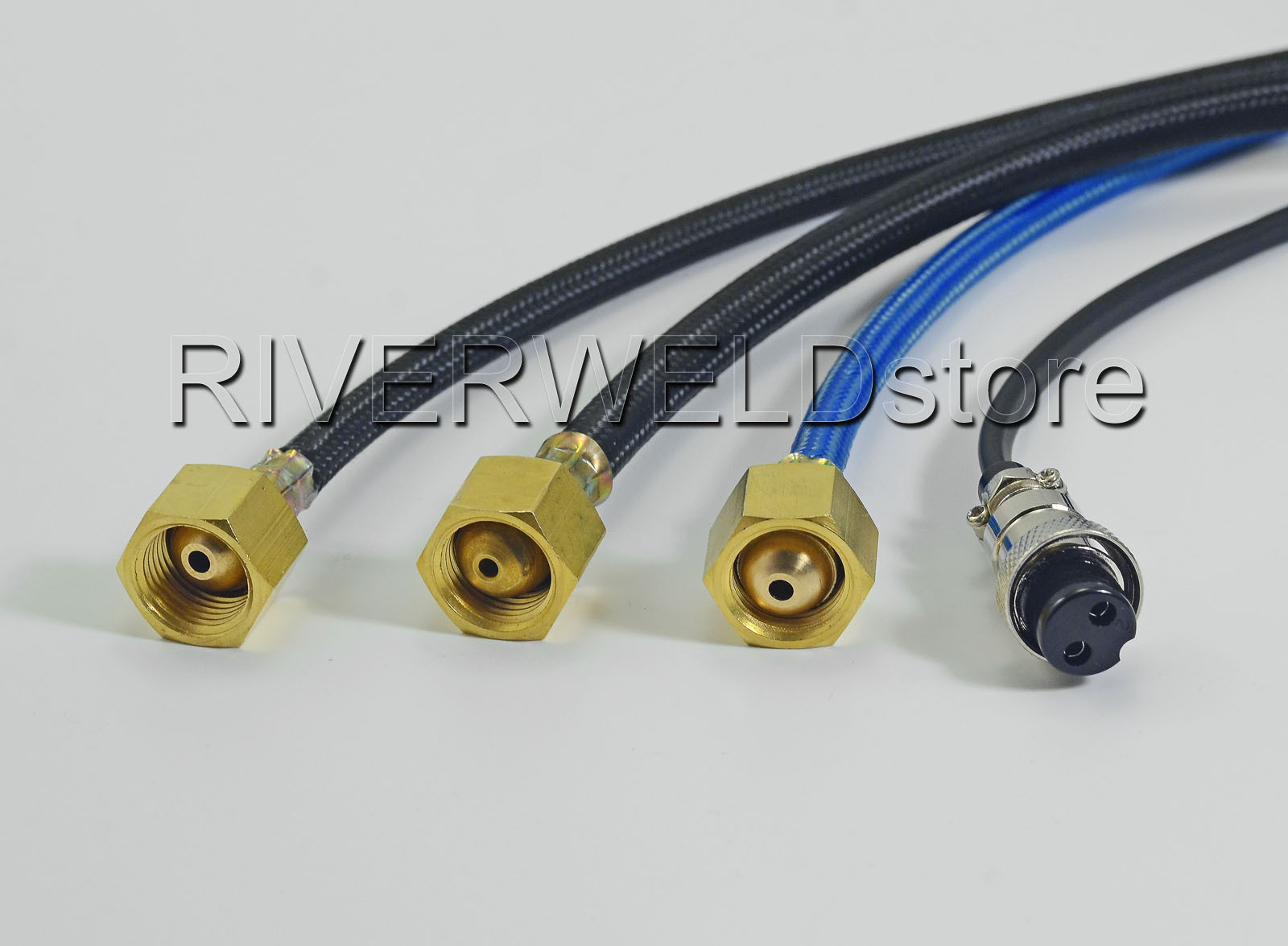 WP-20F WP20F-25 TIG Welding Torch Complete Flexible Water Cooled 200A 25 Feet