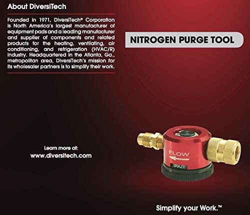 Diversitech Dp-1 Nitrogen Purge Tool Essential Hvac Equipment For Air