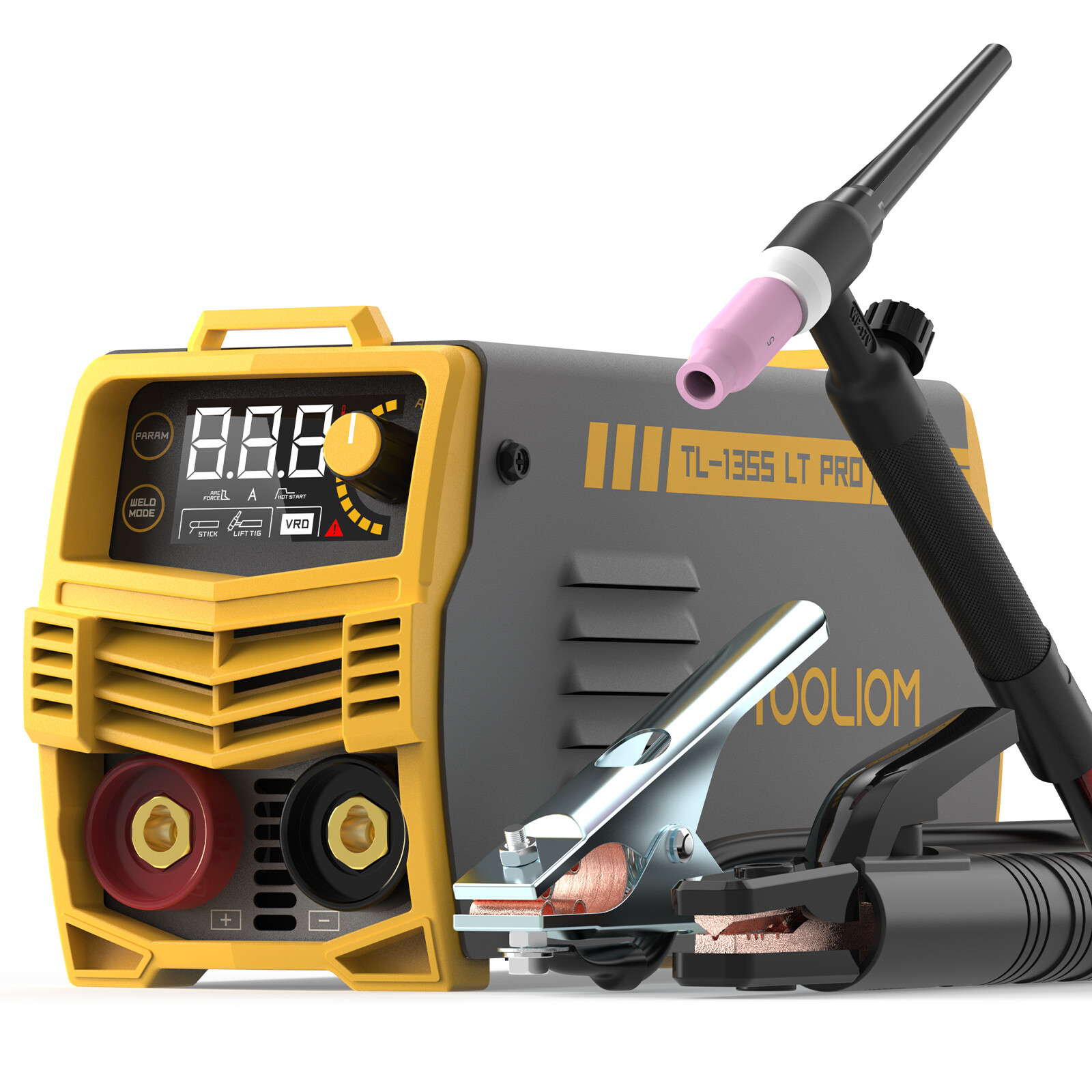 135A Stick Welder,110V MMA ARC Inverter Welder Machine with Lift TIG Torch