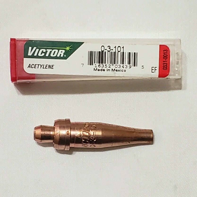 Victor 0-3-101 Acetylene Cutting Torch Tip CST800 CA1350 CA1260 CA270 0331-0013