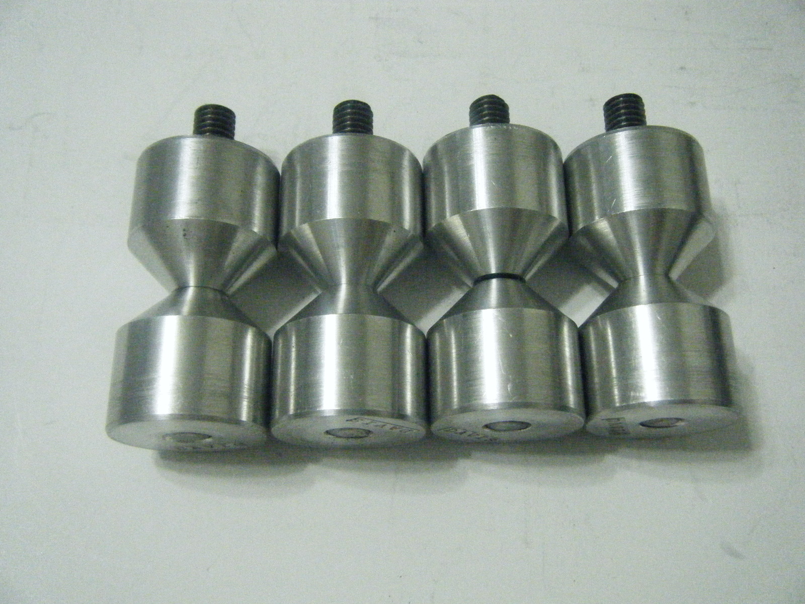 DAVIS 1 1/4″-Two hole pin-6061 Aluminum- 3/8-16 ( two sets)