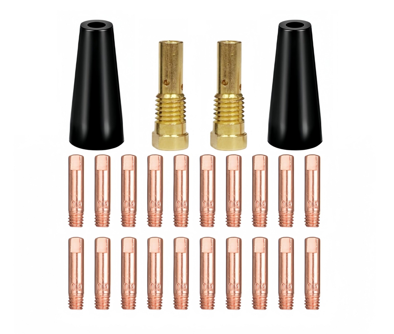 Core Gasless Nozzles Welding Gun Accessory Kit,MIG Welding Accessories