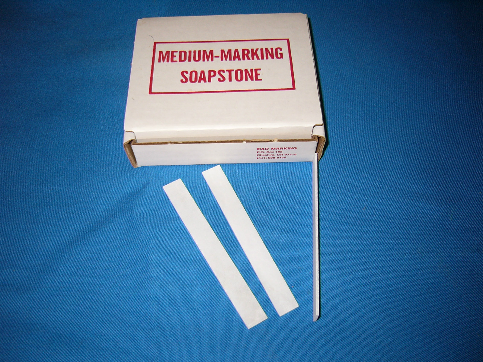 Medium Marking Soapstone 1/16″ box of 120 stks (M-120)