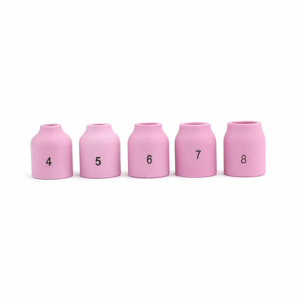 31Pcs TIG Welding Torch Stubby Gas Lens #12 Glass Cup Kit Fits WP-17/18/26