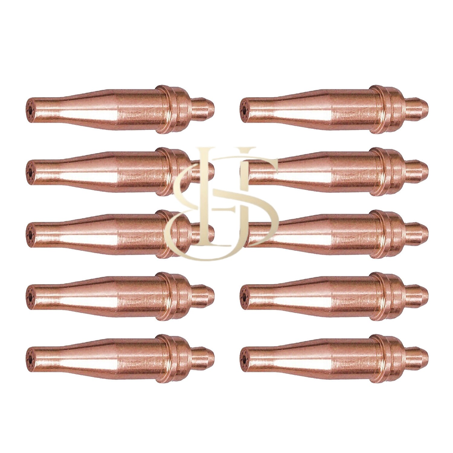 10-pk 00-1-101 1-101 Size 00 Acetylene Cutting Tips Replacement for Victor Torch