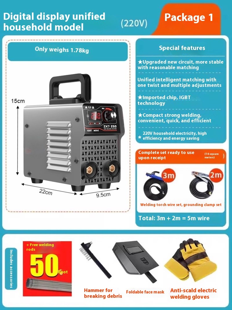 Small Mini Electric Welding Machine 220v Home 380v Industrial Grade Big Brand