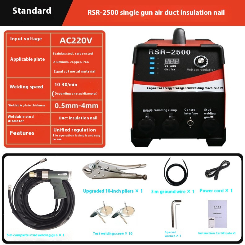 Capacitive Energy Storage Stud Welding Machine Bolt Signage Welding Machine