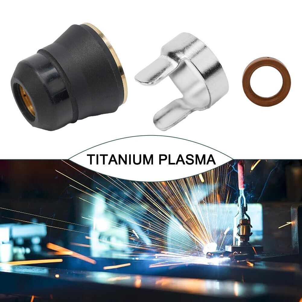 1/2Pack Tip Kit for Harbor Freight Titanium Plasma 65 Torch TI-PC65 iPT-65 58895