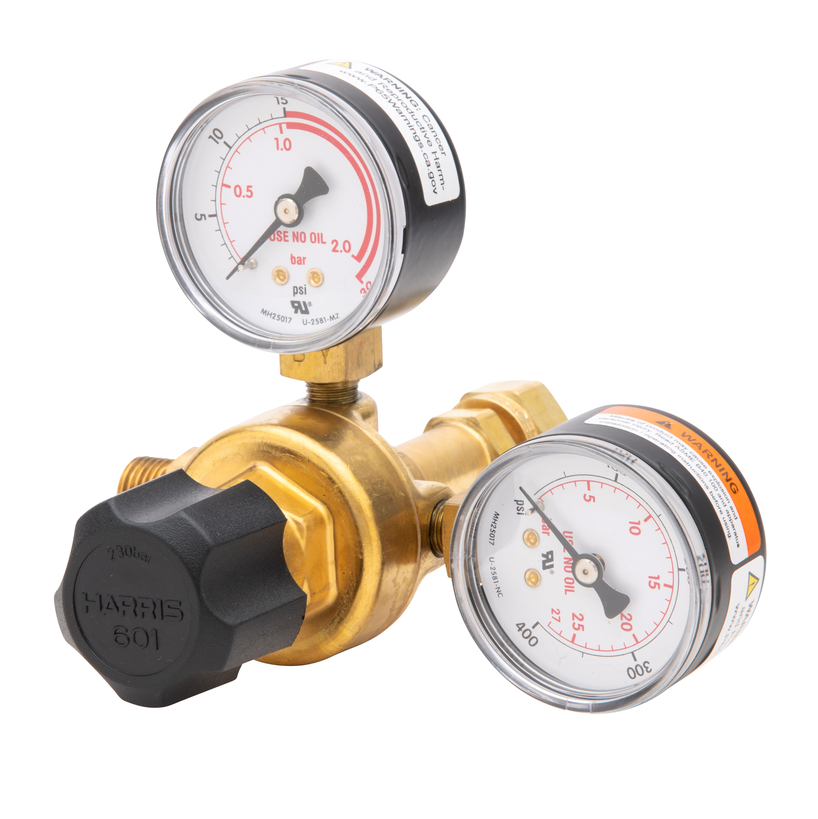 Harris Model 601-15-300 Acetylene Single-Stage Pressure Regulator 3000332