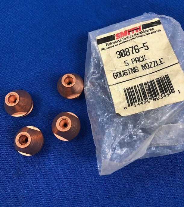 (4) Smith Plasma Surface Gouging Tips 30876-5 Nozzle