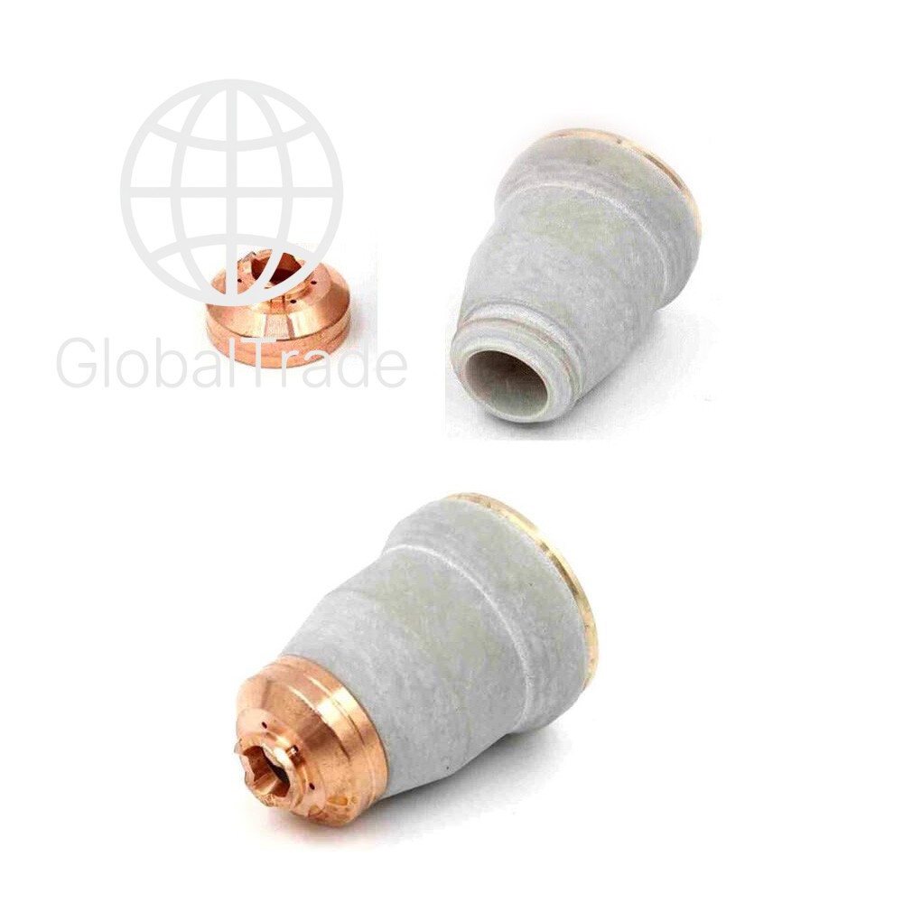 6pcs Plasma Drag Shield 60485 Retaining Cup 60389C for IPT-60 PT-60 PTM-60 Torch