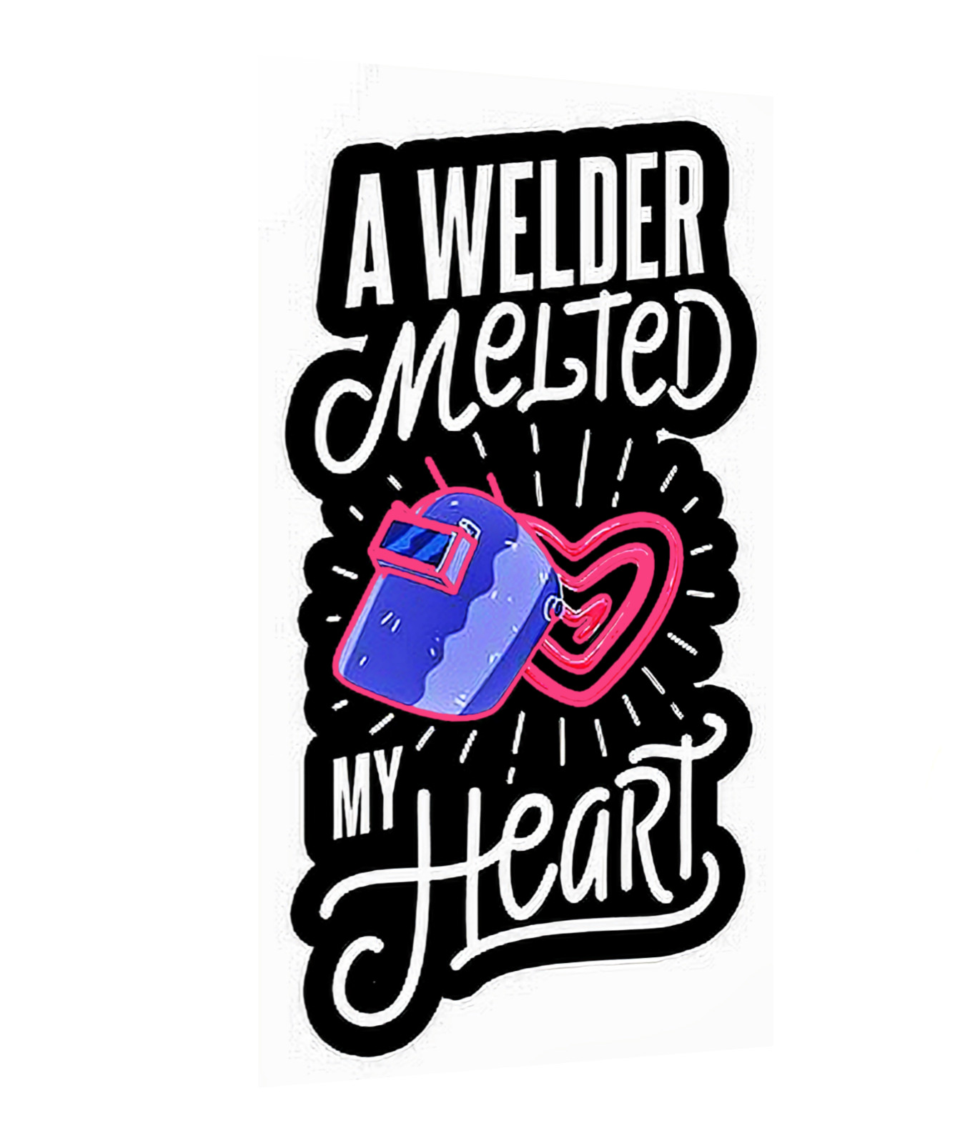 Welder Sticker Sign Decal Vinyl Helment Tool Welding 4 Sizes