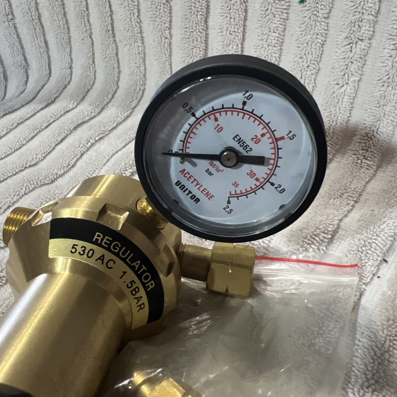UNITOR 530 AC ACETYLENE REGULATOR 1.5 BAR