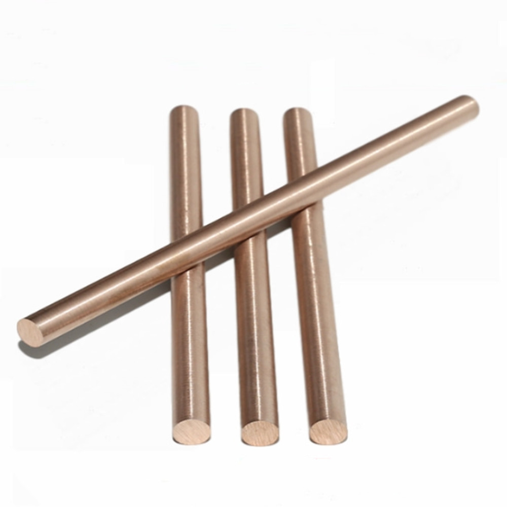 W70 Welding Tungsten Copper Rod,Solid Metal Round Bar Φ2mm~22mm Diameter