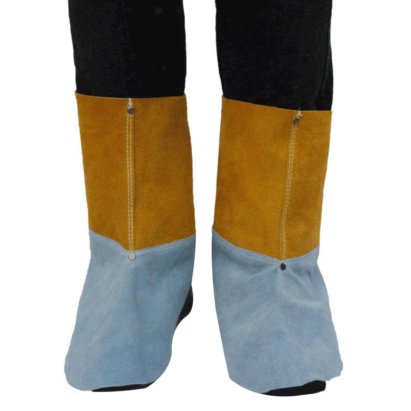 Welding Spats Abrasion Resistant Anti Slip Reinforced Welding Shoe Covers