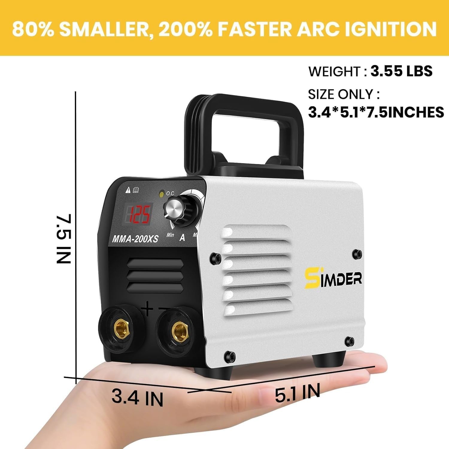 Mini Metal Stick Welding Machine Portable IGBT Inverter 110V DIY Repair