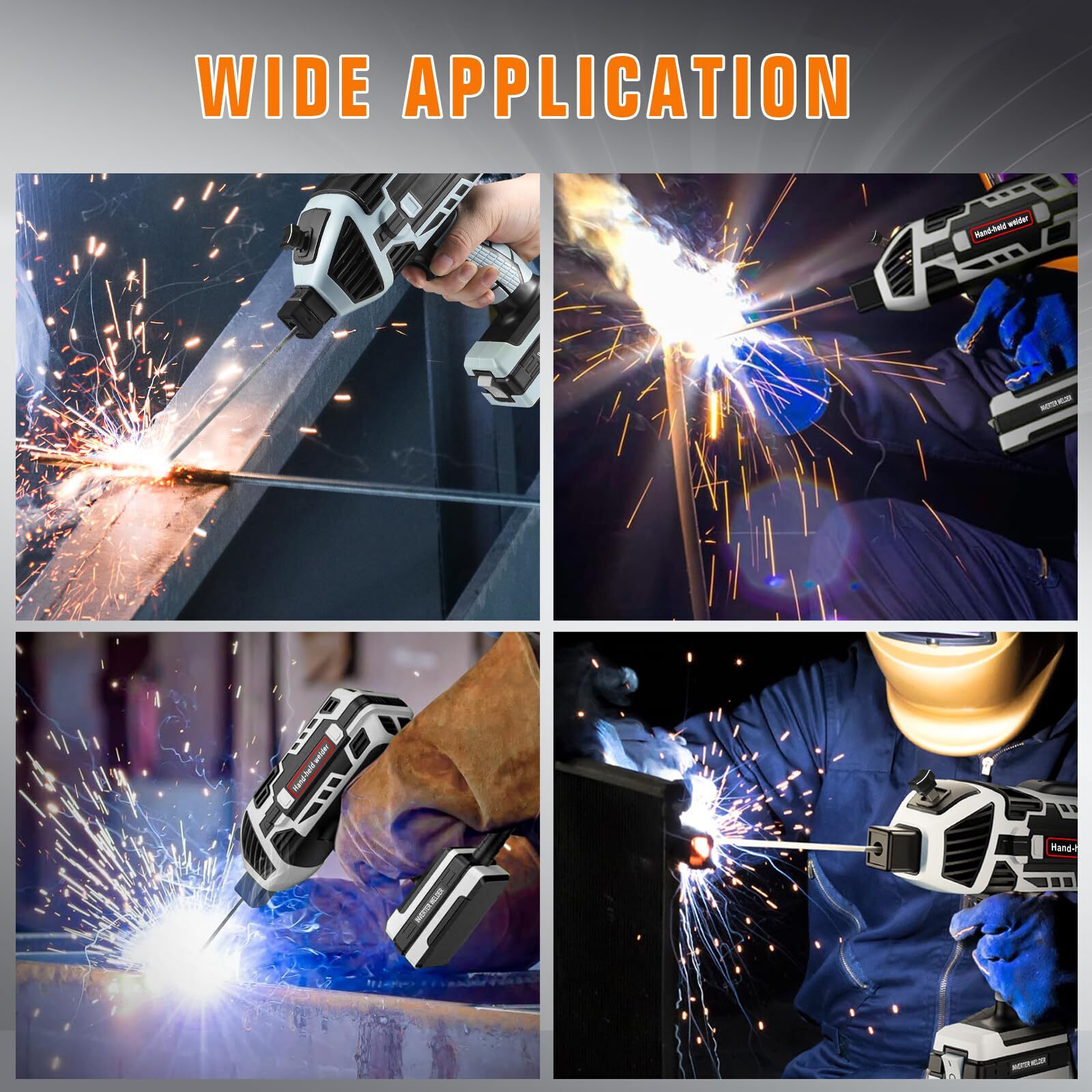 YesRight Handheld ARC Welder 120A, 110V Portable Stick Welder with IGBT Inverter