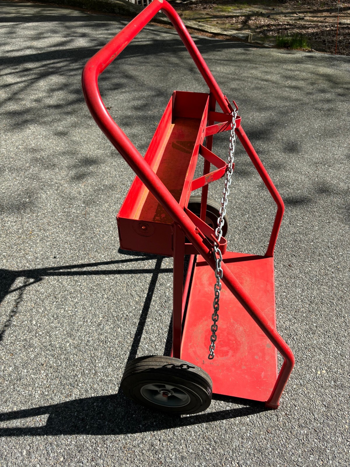DUAL GAS Cylinder HAND Truck 500 Lb. NEW PRICE !!!