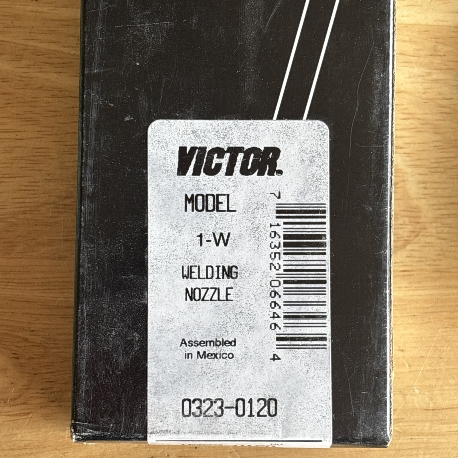 Victor Welding Brazing Torch Nozzle Tip 1-W Genuine Victor 0323-0120 NEW
