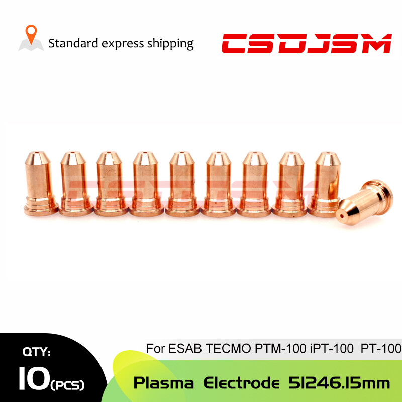 10pk 51246.15 1.5mm Tip For Everlast,Longevity,TECMO ESAB PTM-100 iPT-100 PT100