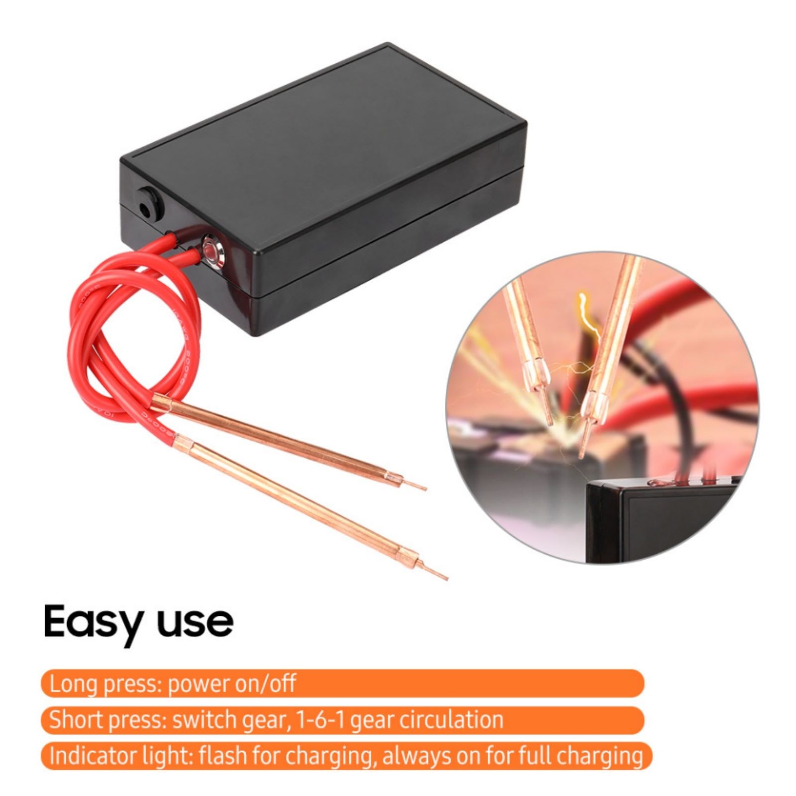 Portable Spot Welder 18650 Battery Nickel Welding Tools Home Repair Tool Kit
