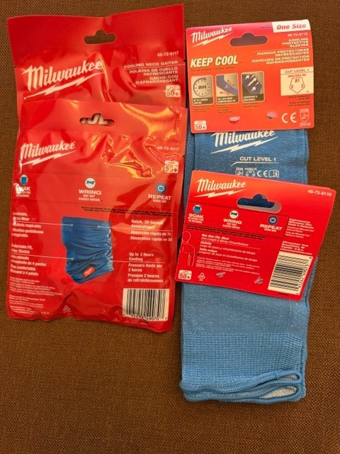 COOLING PAK – Milwaukee 48-73-9110 Cooling Cut sleeves & gaiter 48-73-9117 -U50+
