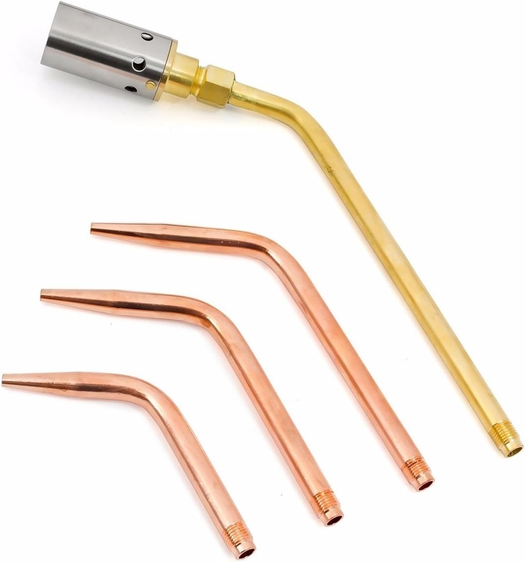Versatile Oxygen & Acetylene Torch Set – 3 Nozzles, Regulator & Goggles Included