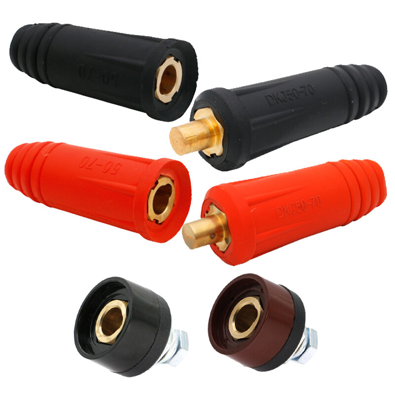 50-70 Dinse Connector Male Plug Female Socket Panel Mount Adapter Quick Fitting